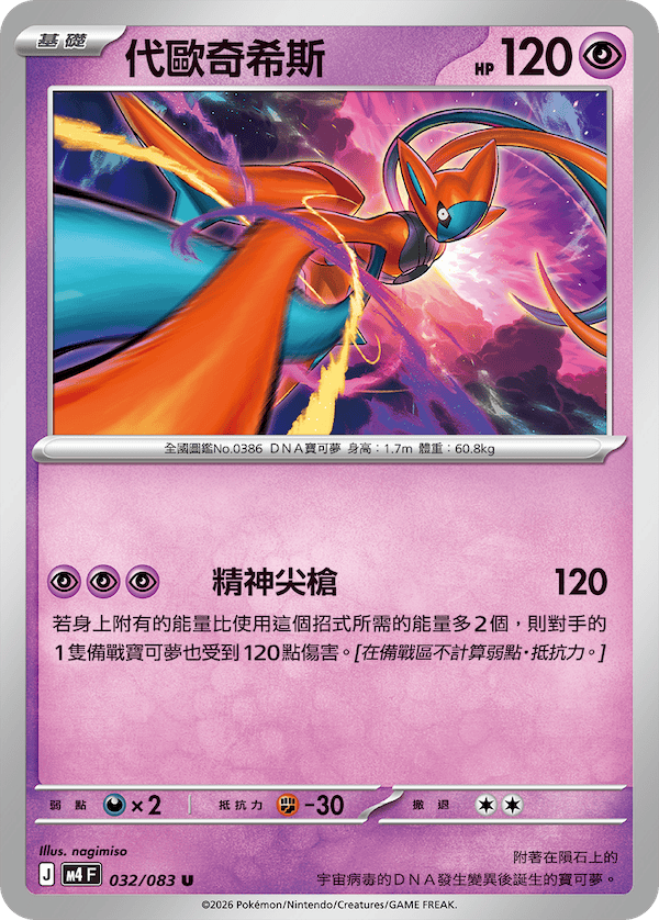 M4 032/083 代歐奇希斯 U