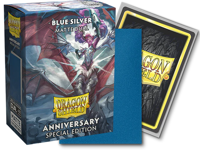DRAGON SHIELD ANNIVERSARY SPECIAL EDITION BLUE/SILVER MATTE DUAL