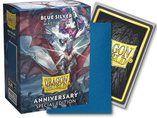 DRAGON SHIELD ANNIVERSARY SPECIAL EDITION BLUE/SILVER MATTE DUAL