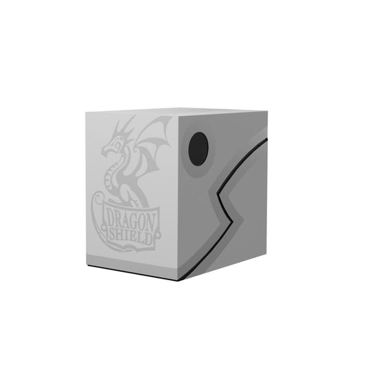 Dragon Shield Double Shell Box - Ashen White & Black - AT-30635