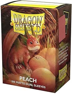 Dragon Shield 100 -  Dual Matte - Peach(Piip) - AT-15053