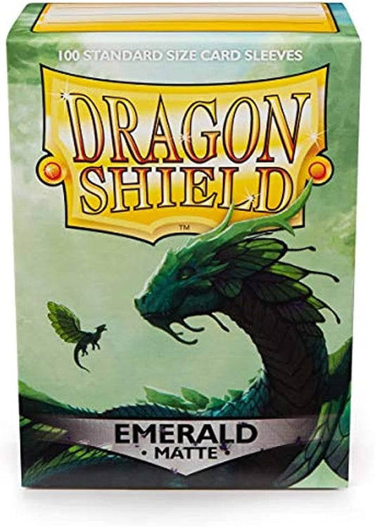 Dragon Shield 100 -  Matte Emerald - AT-11036