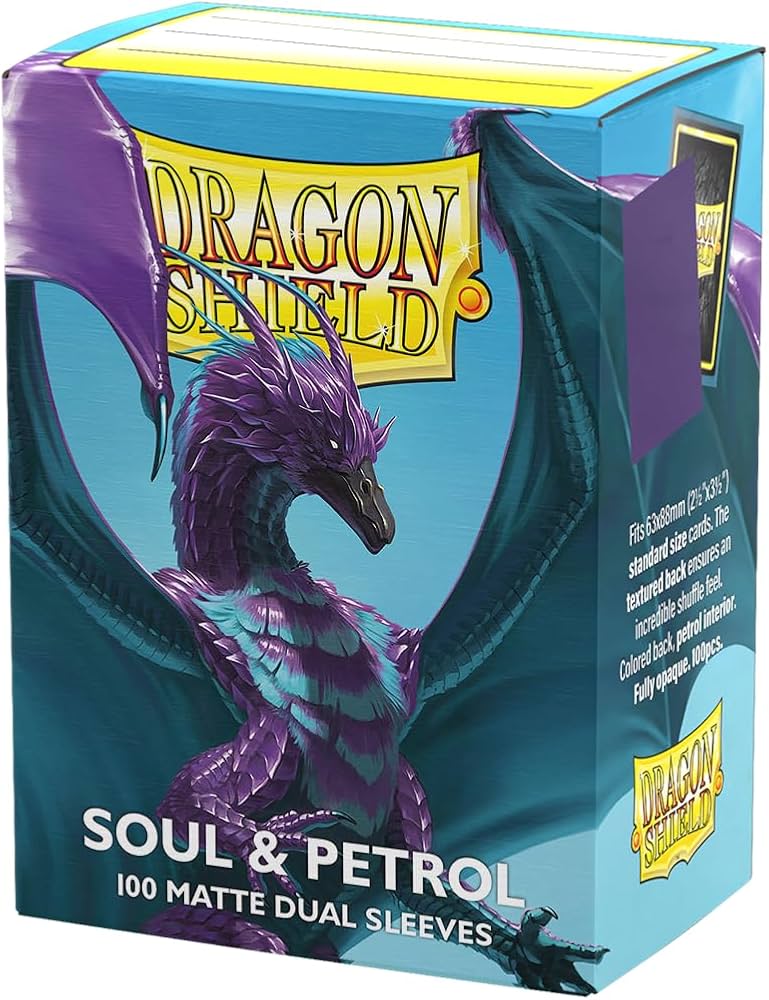 Dragon Shield 100 - Dual Matte - Soul & Petrol - AT-15070