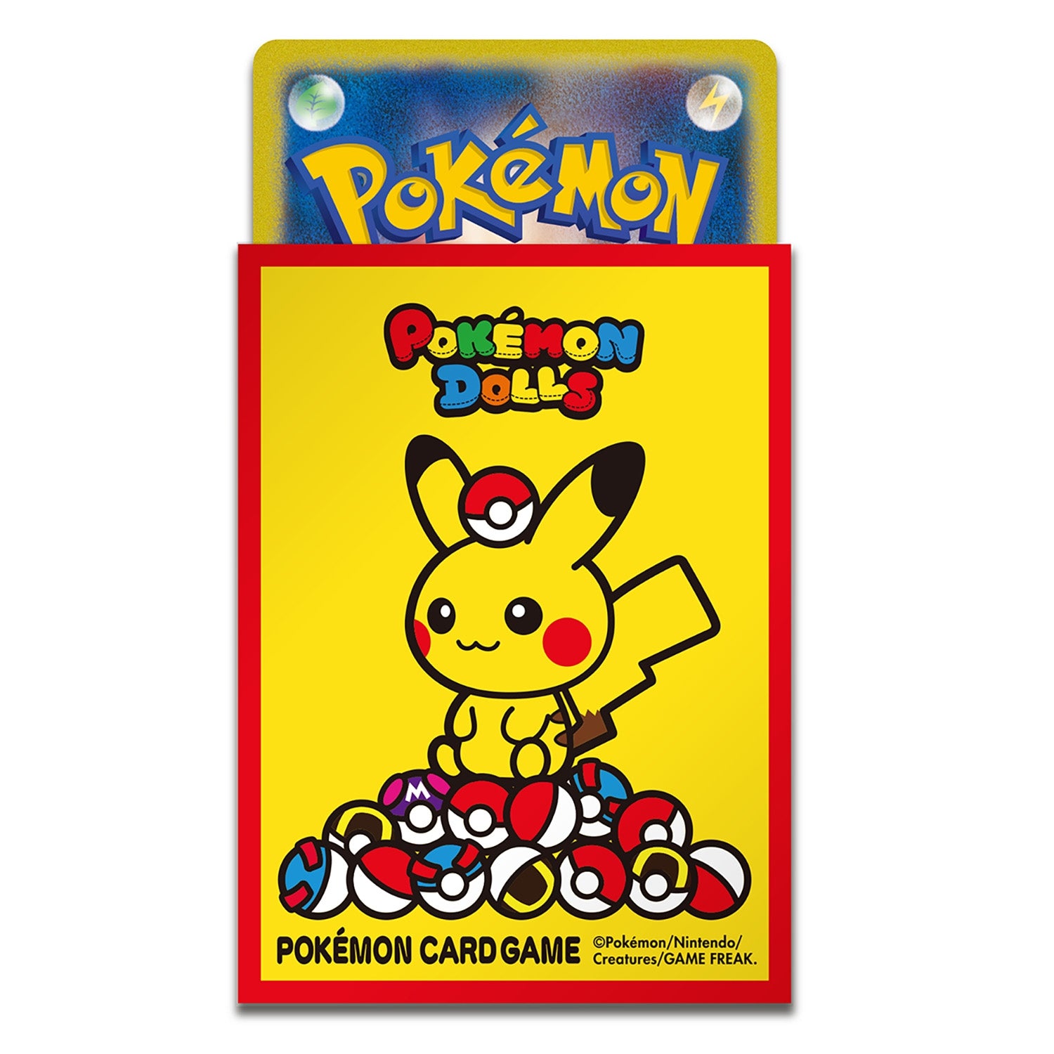 寶可夢造型卡套(日版) - pokemon dolls(紅色)