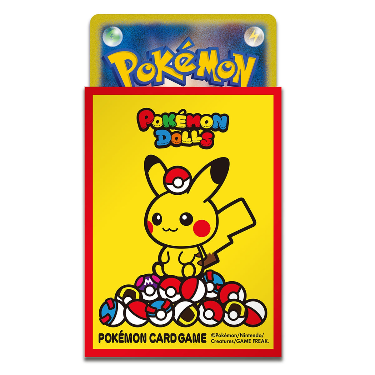 寶可夢造型卡套(日版) - pokemon dolls(紅色)