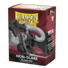 Dragon Shield 100 - Non Glare Matte Blood Red - AT-11824