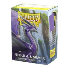 Dragon Shield 100 - Dual Matte - Nebula & Silver - AT-15075