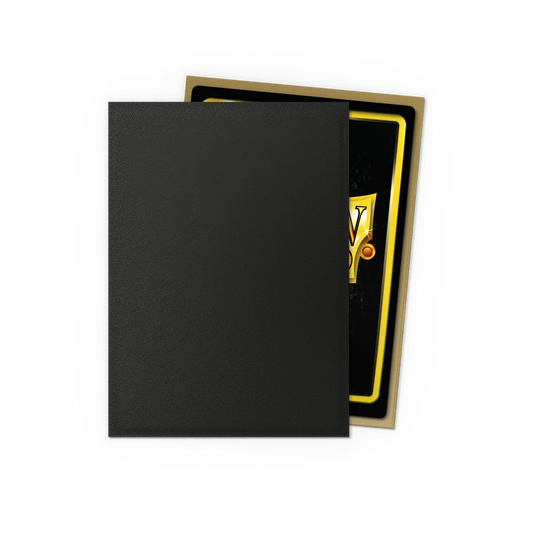 Dragon Shield 100 - Dual Matte - Black & Gold - AT-15069