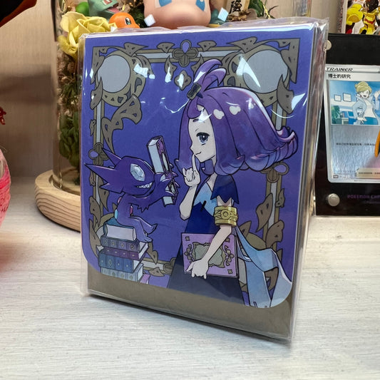 寶可夢造型卡盒 阿塞蘿拉與勾魂眼