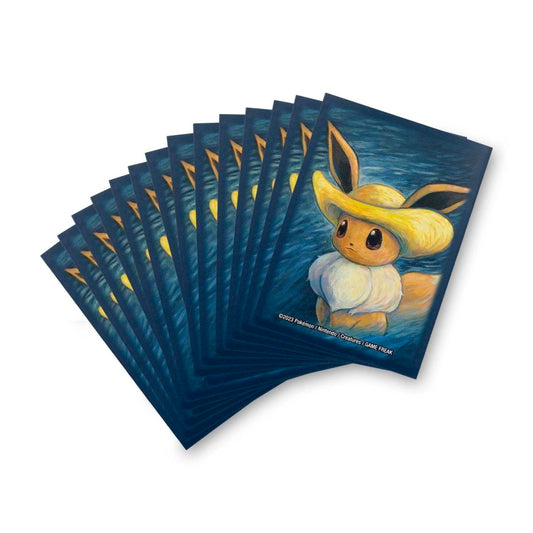 寶可夢造型卡套(美版) - Pokémon Center × 梵高博物館 伊布 靈感來自:自畫像