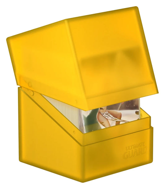 Ultimate Guard 100+ Boulder Standard Size Deck Case - Amber - UGD010690