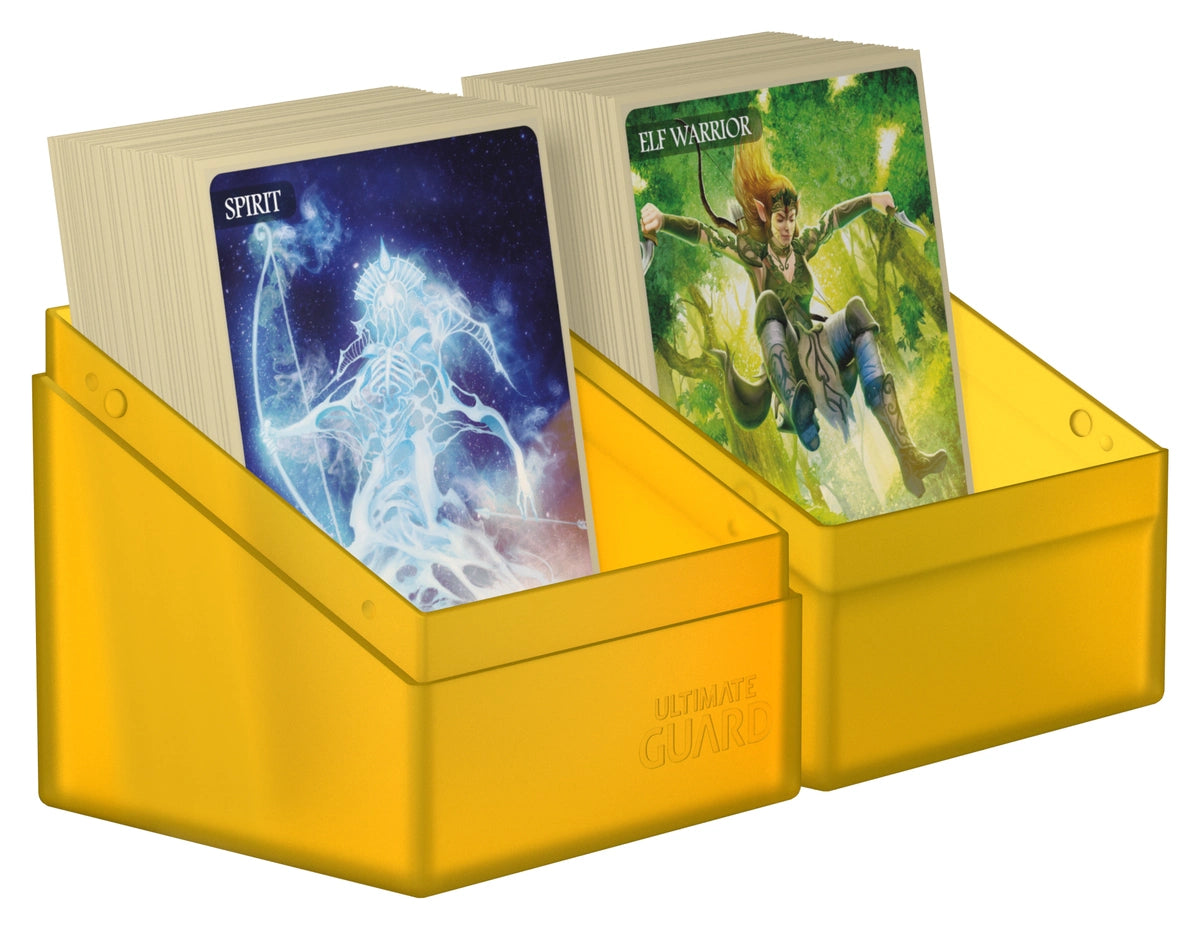 Ultimate Guard 100+ Boulder Standard Size Deck Case - Amber - UGD010690