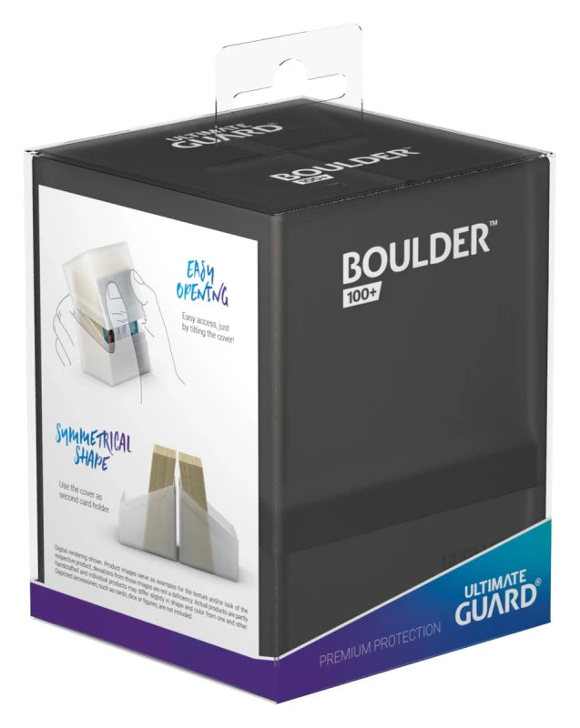 Ultimate Guard 100+ Boulder Standard Size Deck Case - Onyx - UGD010692