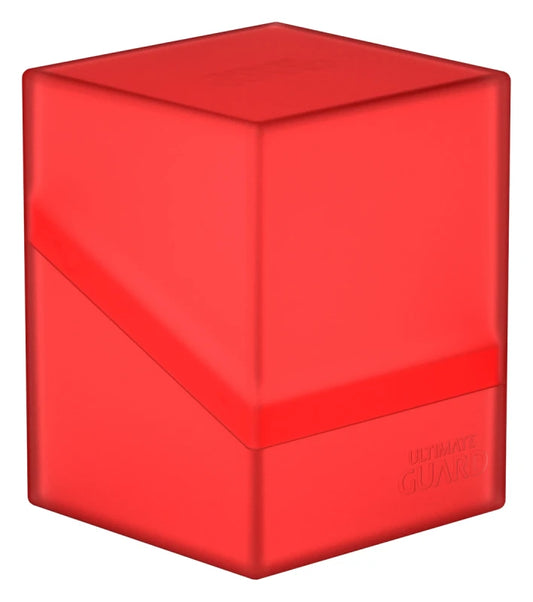 Ultimate Guard 100+ Boulder Standard Size Deck Case - Ruby - UGD010693