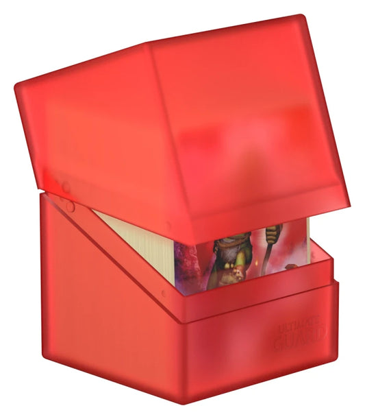 Ultimate Guard 100+ Boulder Standard Size Deck Case - Ruby - UGD010693