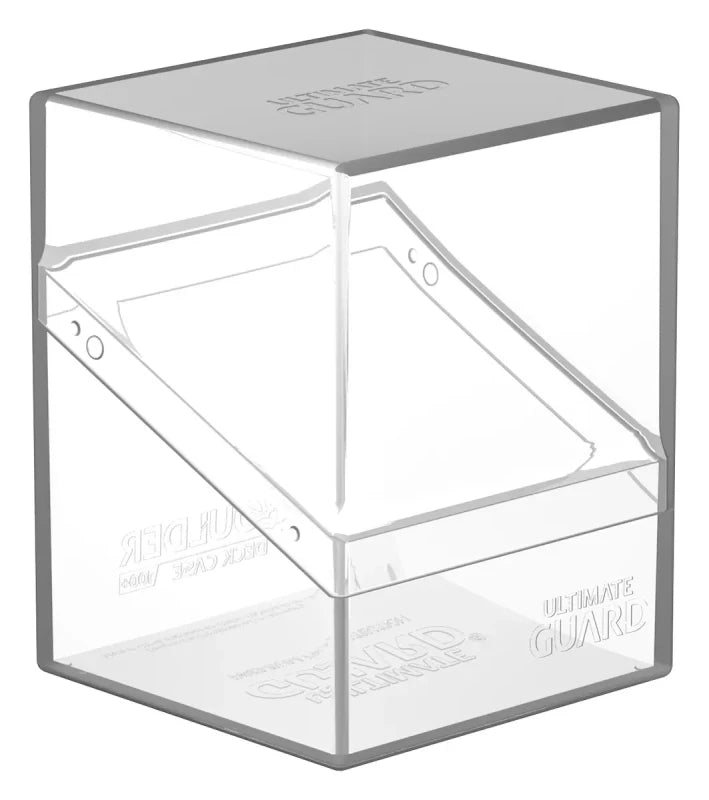 Ultimate Guard 100+ Boulder Standard Size Deck Case - Clear - UGD010894