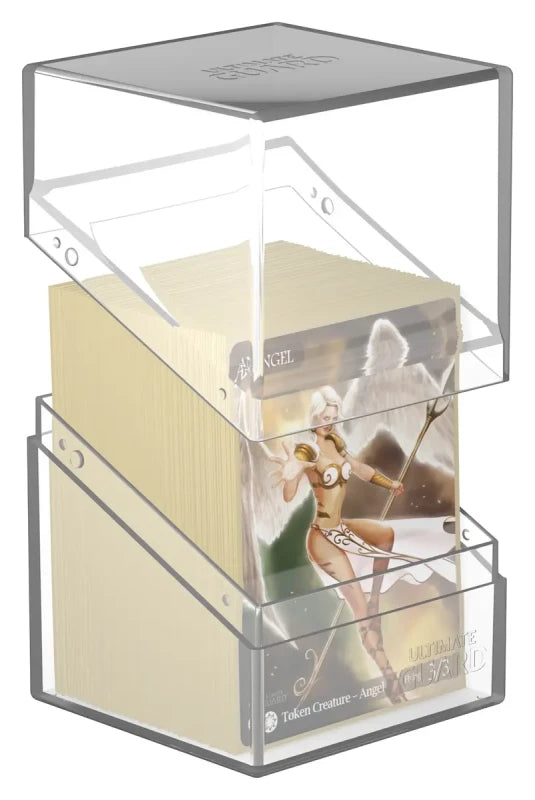 Ultimate Guard 100+ Boulder Standard Size Deck Case - Clear - UGD010894