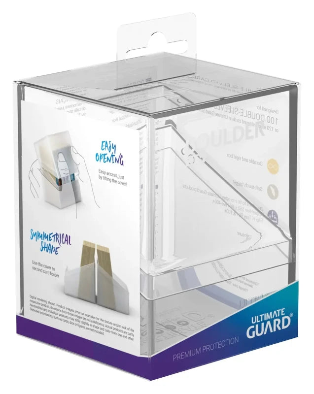 Ultimate Guard 100+ Boulder Standard Size Deck Case - Clear - UGD010894