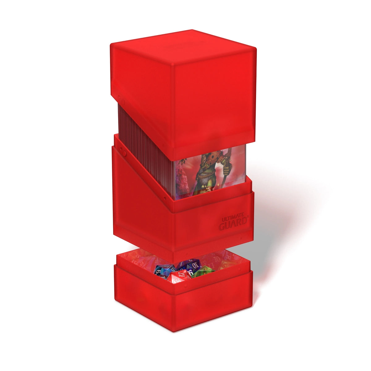 Ultimate Guard 100+ Boulder´n´Tray Deck Case Box - Ruby - UGD011279