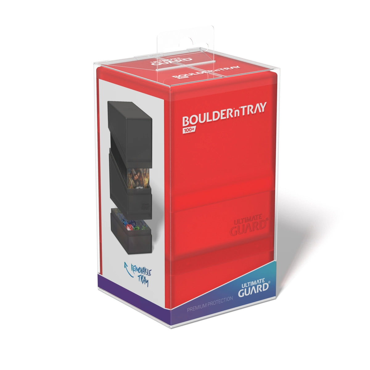 Ultimate Guard 100+ Boulder´n´Tray Deck Case Box - Ruby - UGD011279