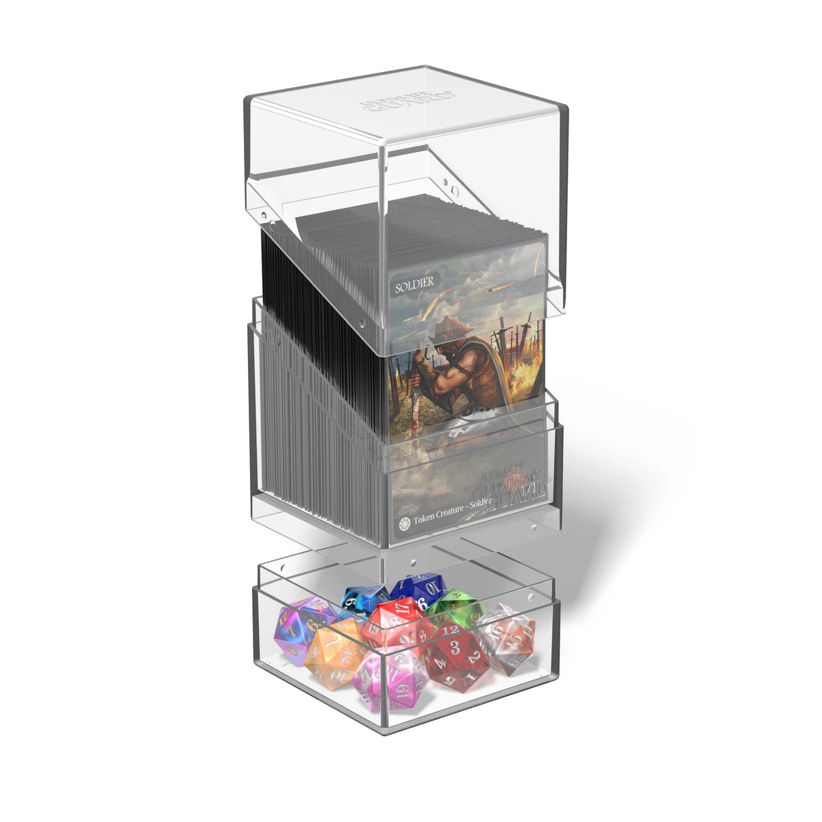 Ultimate Guard 100+ Boulder´n´Tray Deck Case Box - Clear - UGD011283