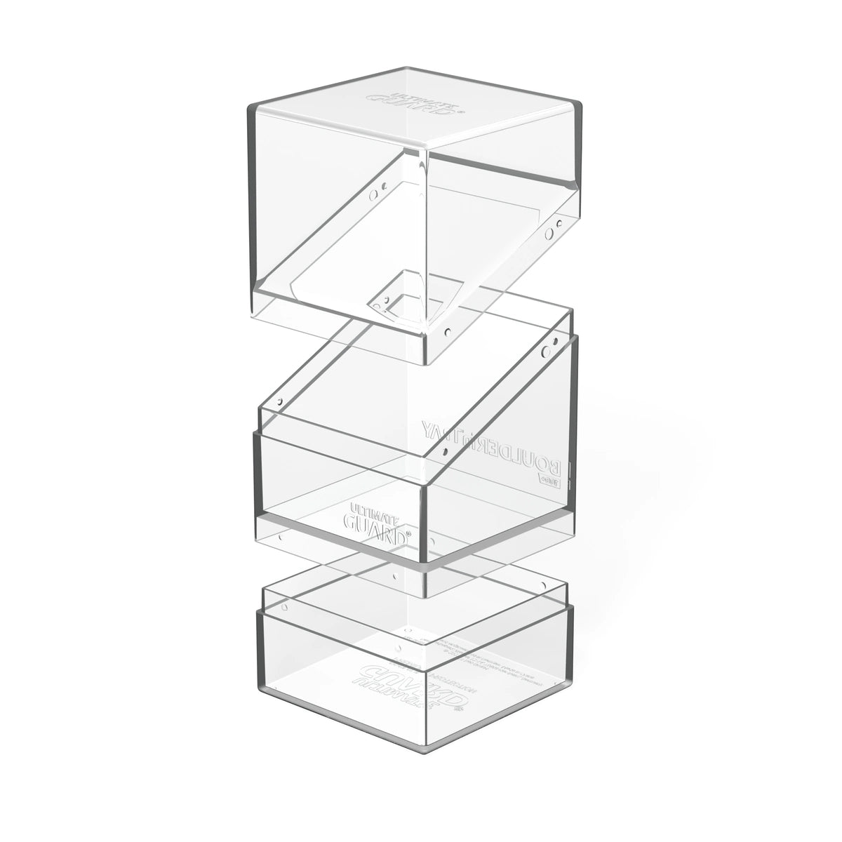 Ultimate Guard 100+ Boulder´n´Tray Deck Case Box - Clear - UGD011283