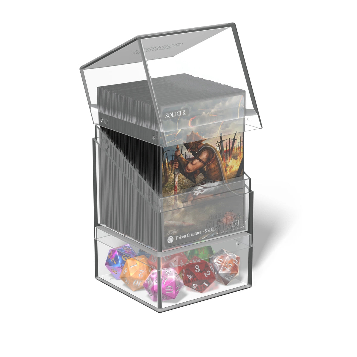 Ultimate Guard 100+ Boulder´n´Tray Deck Case Box - Clear - UGD011283