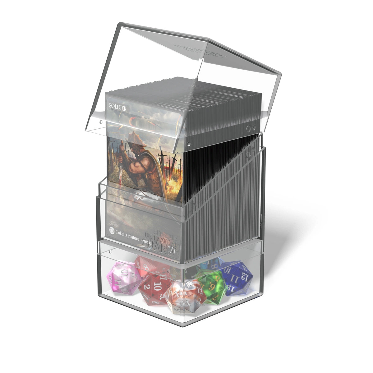 Ultimate Guard 100+ Boulder´n´Tray Deck Case Box - Clear - UGD011283