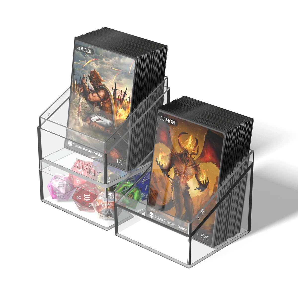 Ultimate Guard 100+ Boulder´n´Tray Deck Case Box - Clear - UGD011283