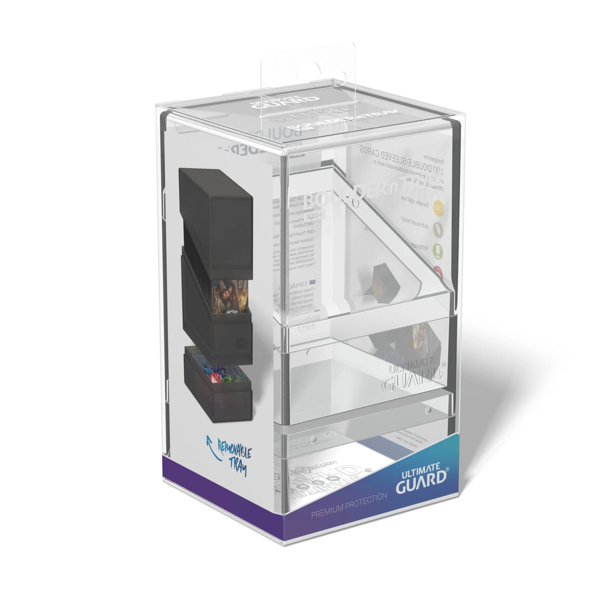 Ultimate Guard 100+ Boulder´n´Tray Deck Case Box - Clear - UGD011283