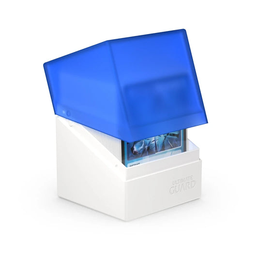 Ultimate Guard 100+ Boulder Standard Size Deck Case - SYNERGY Blue & White - UGD011332