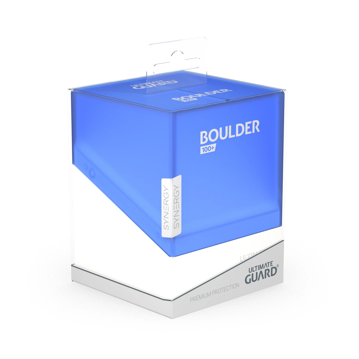 Ultimate Guard 100+ Boulder Standard Size Deck Case - SYNERGY Blue & White - UGD011332