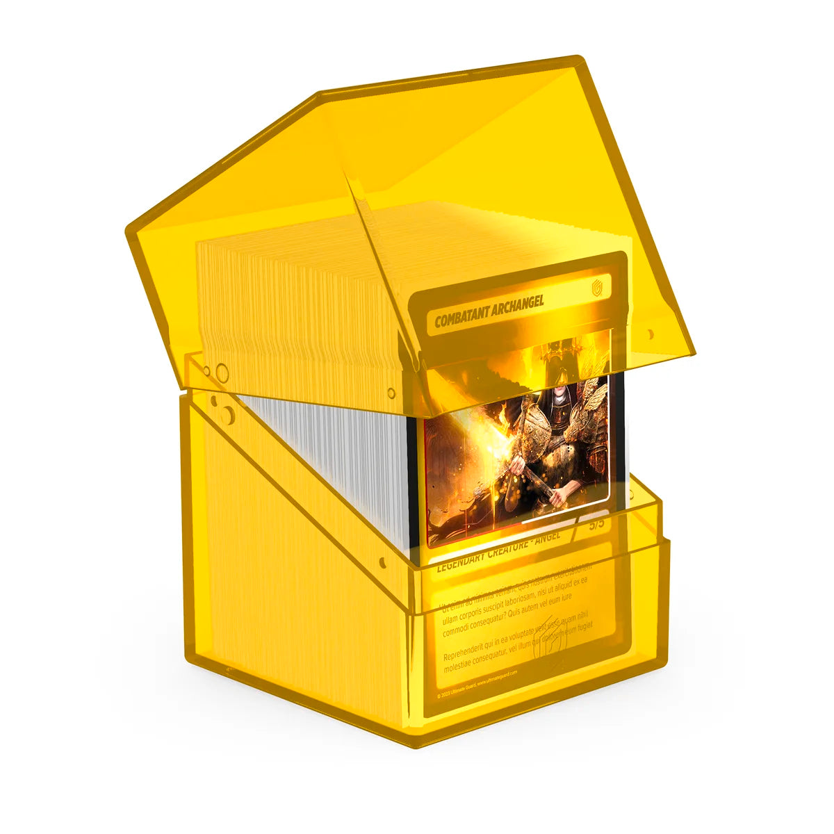 Ultimate Guard Boulder 100+ Clear - Amber - UGD011507