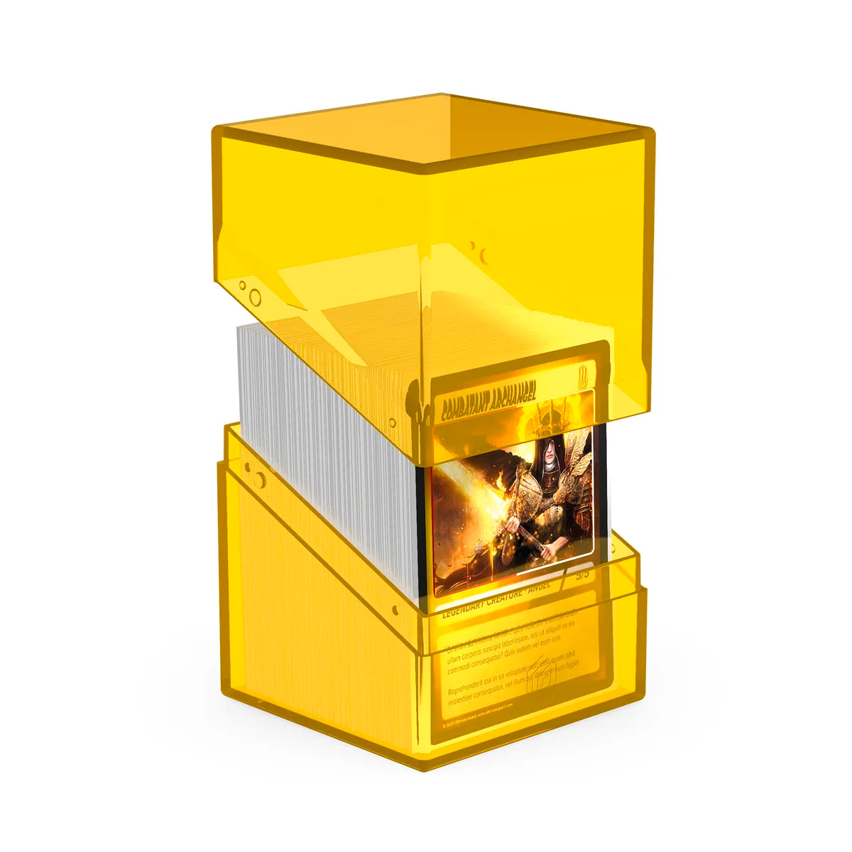 Ultimate Guard Boulder 100+ Clear - Amber - UGD011507