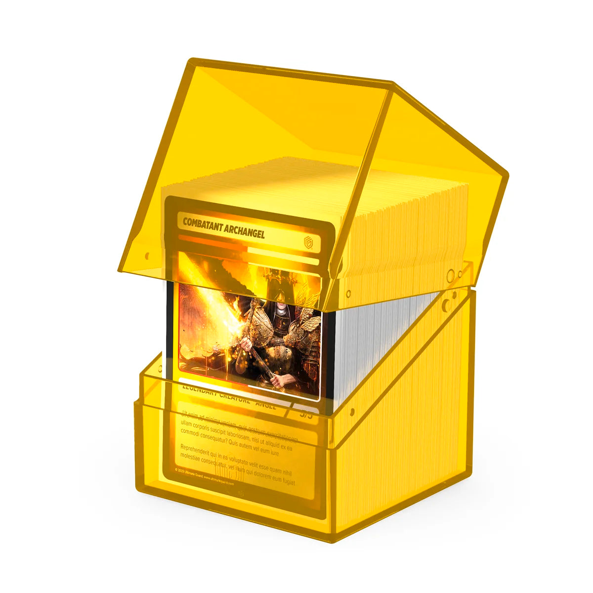 Ultimate Guard Boulder 100+ Clear - Amber - UGD011507