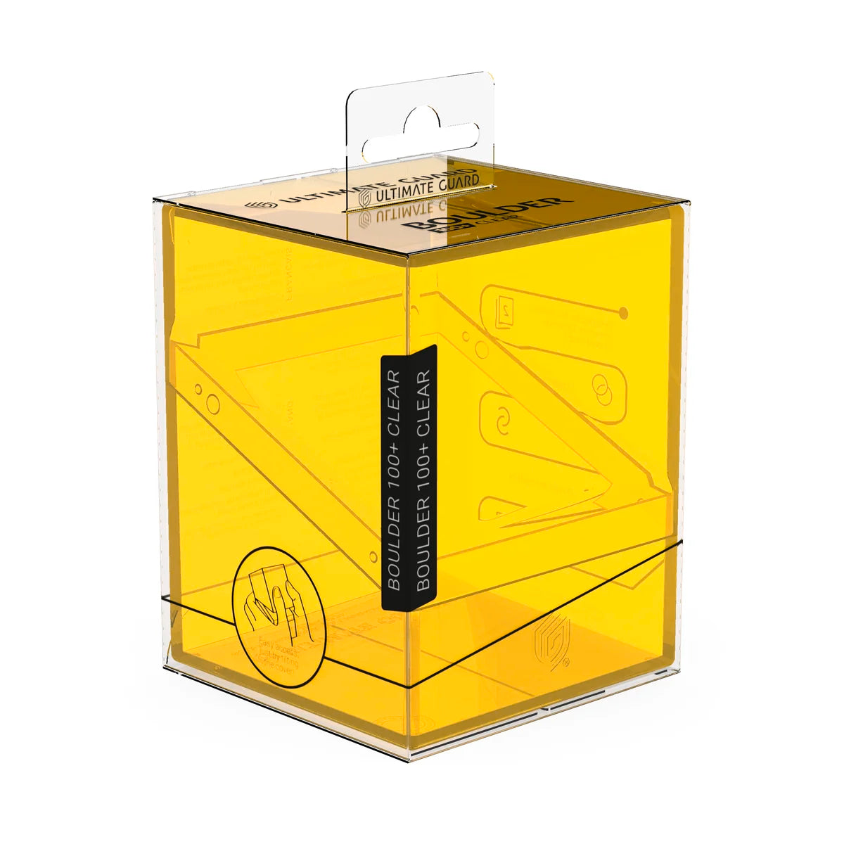 Ultimate Guard Boulder 100+ Clear - Amber - UGD011507