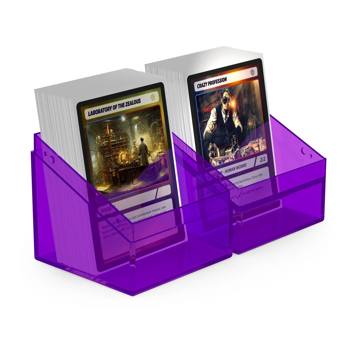 Ultimate Guard Boulder 100+ Clear - Amethyst - UGD011508