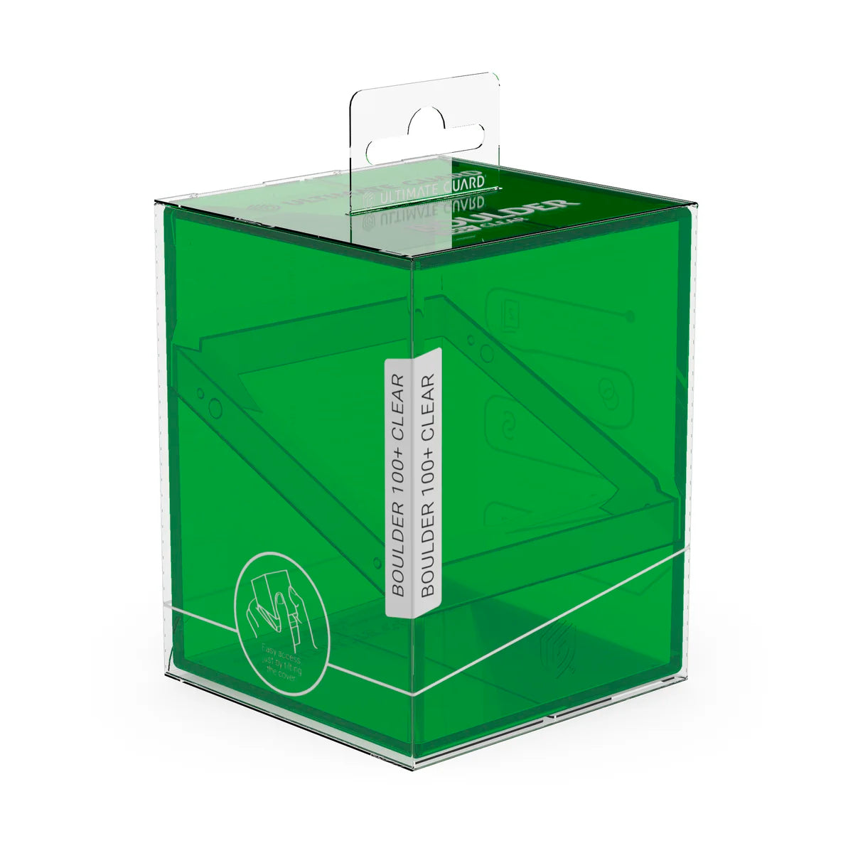 Ultimate Guard Boulder 100+ Clear - Emerald - UGD011510