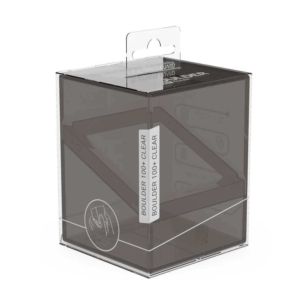 Ultimate Guard Boulder 100+ Clear - Onyx - UGD011513
