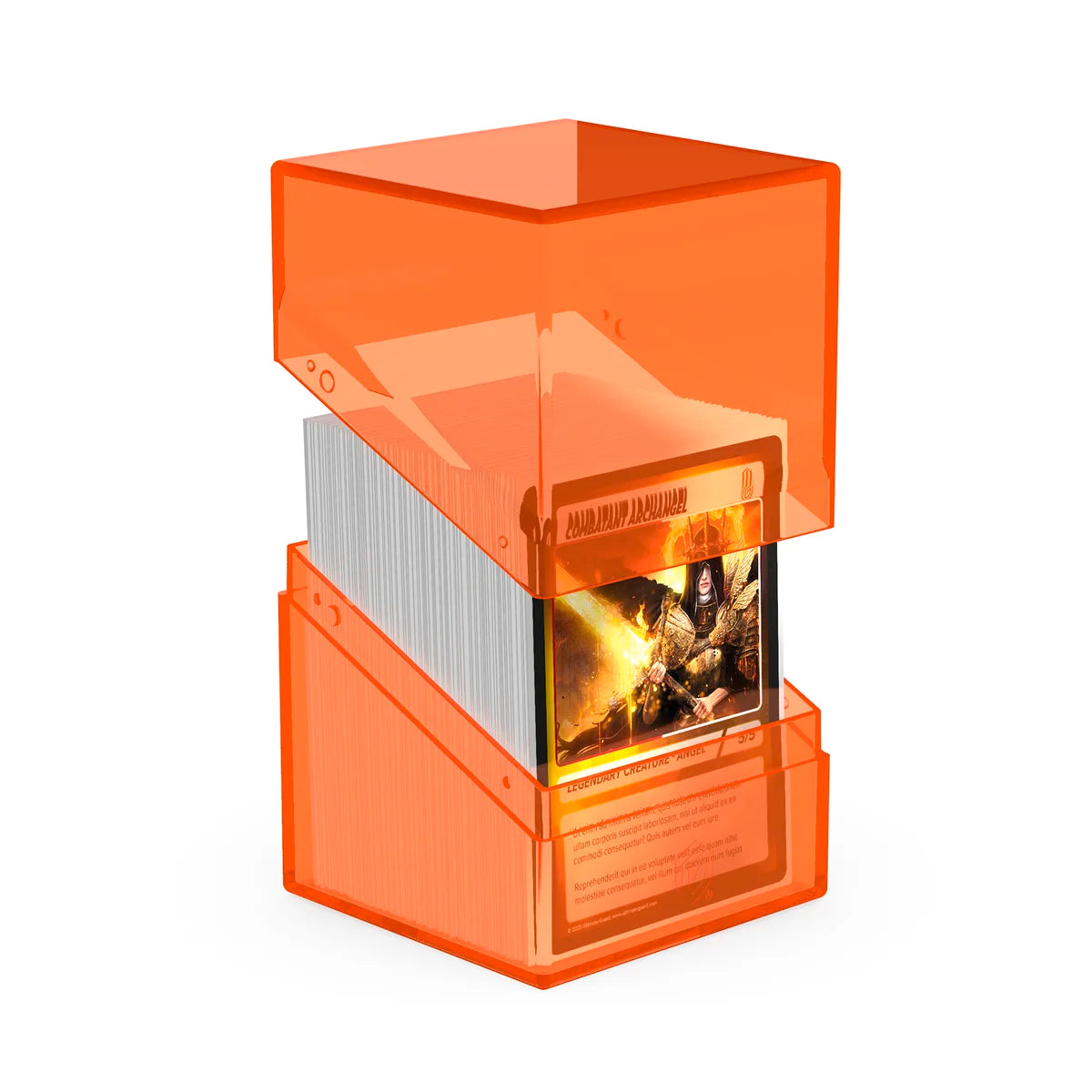 Ultimate Guard Boulder 100+ Clear - Poppy Topaz - UGD011514