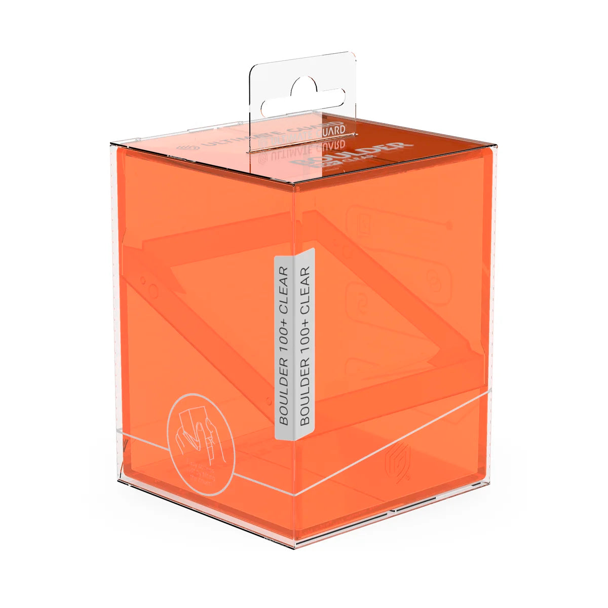Ultimate Guard Boulder 100+ Clear - Poppy Topaz - UGD011514
