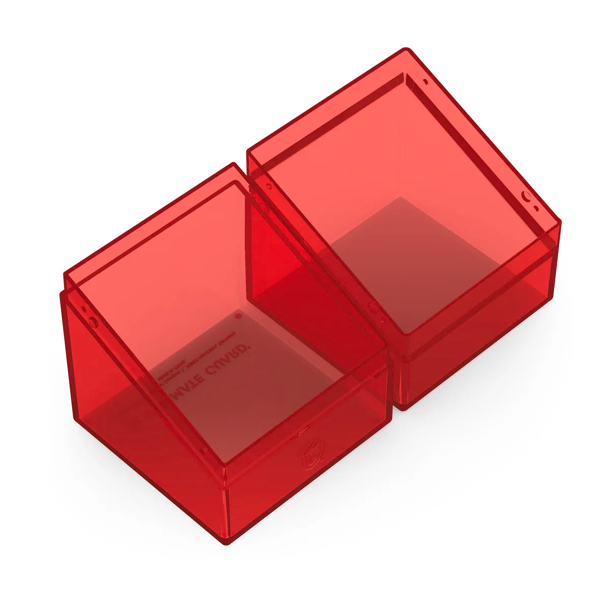 Ultimate Guard Boulder 100+ Clear - Ruby - UGD011516