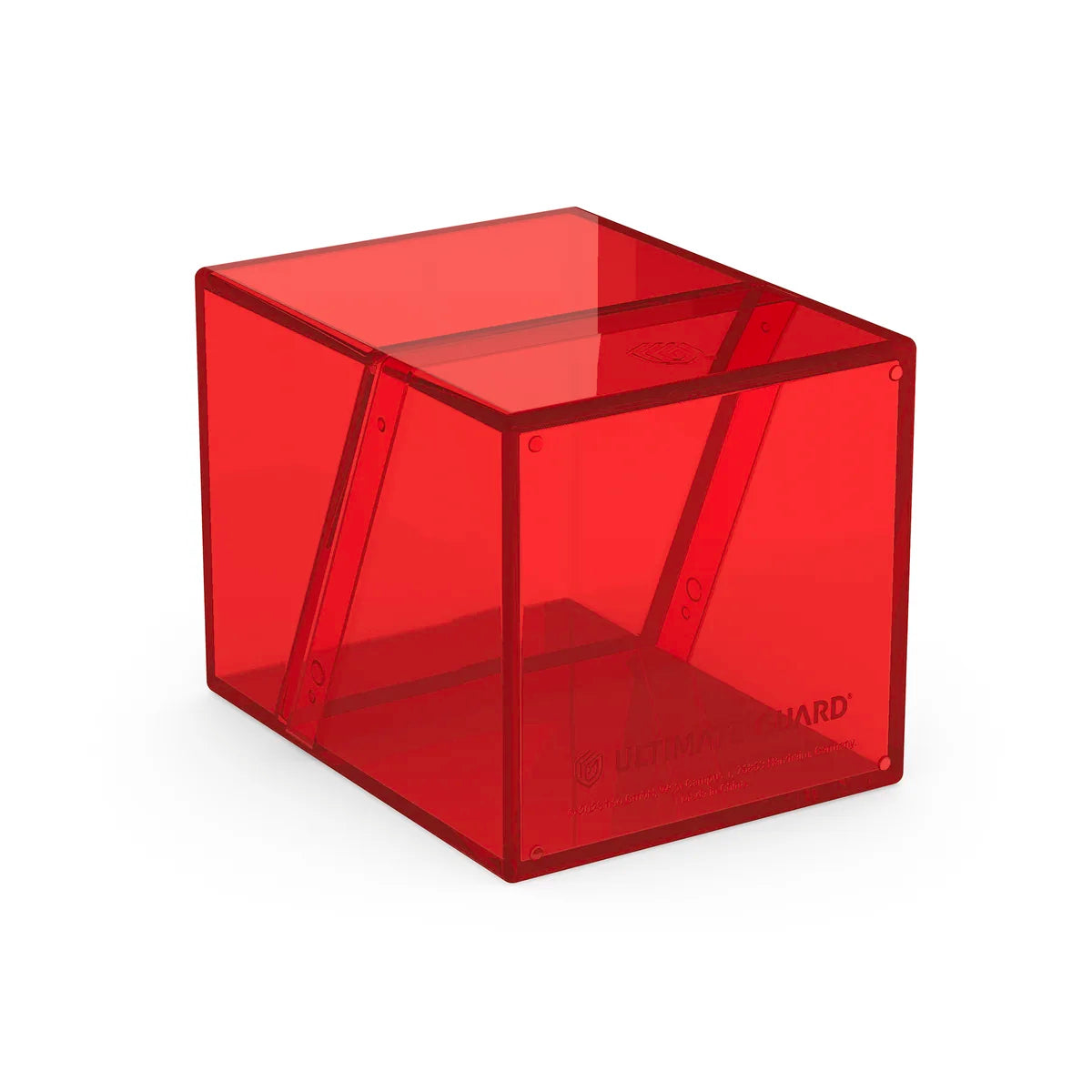 Ultimate Guard Boulder 100+ Clear - Ruby - UGD011516