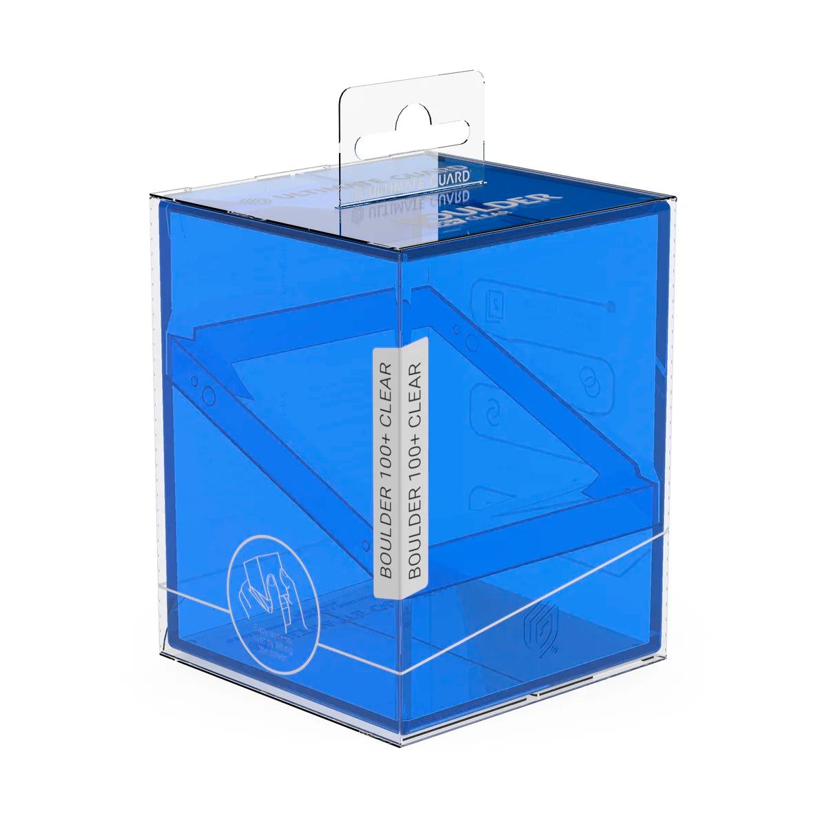 Ultimate Guard Boulder 100+ Clear - Sapphire - UGD011517