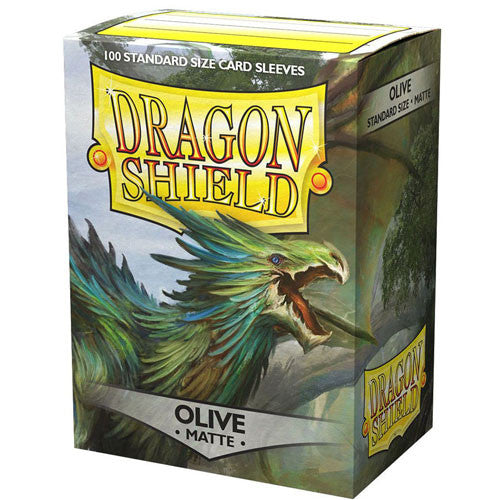 Dragon Shield 100 - Matte Olive - AT-11040