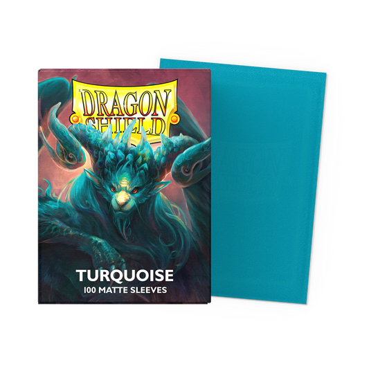 Dragon Shield 100 - Matte Turquoise (Atebeck) - AT-11055