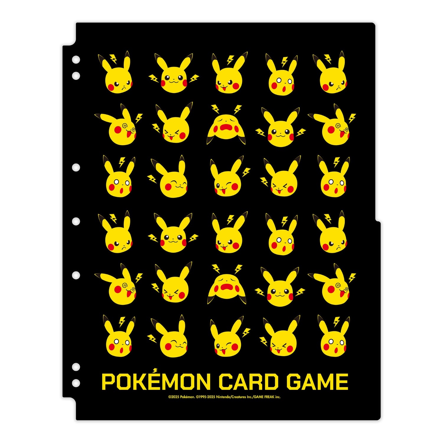 9格寶可夢收藏卡冊補充頁(日版) - 皮卡丘