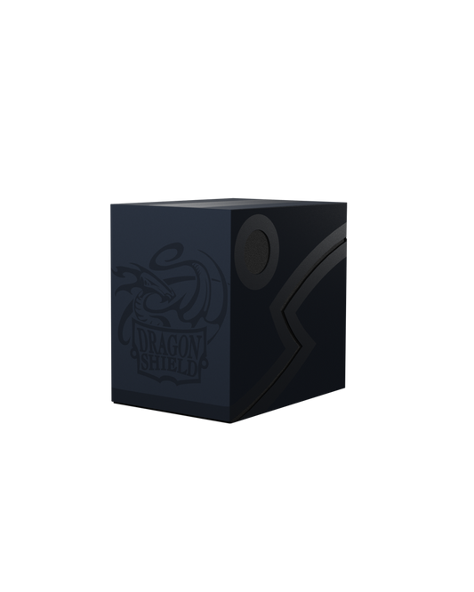 Dragon Shield Double Shell Box - Midnight Blue/Black - AT-30656