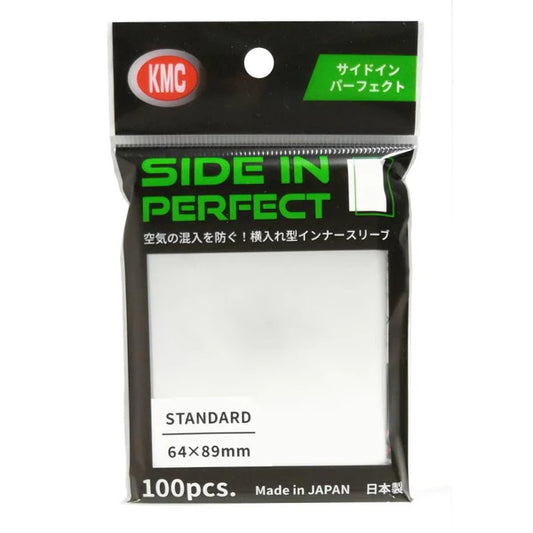 KMC 100 Standard Sized Card Sleeves Deck Protectors - Side In Perfect (New 2025) - 022
