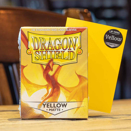 Dragon Shield 100 - Matte Yellow - AT-11014